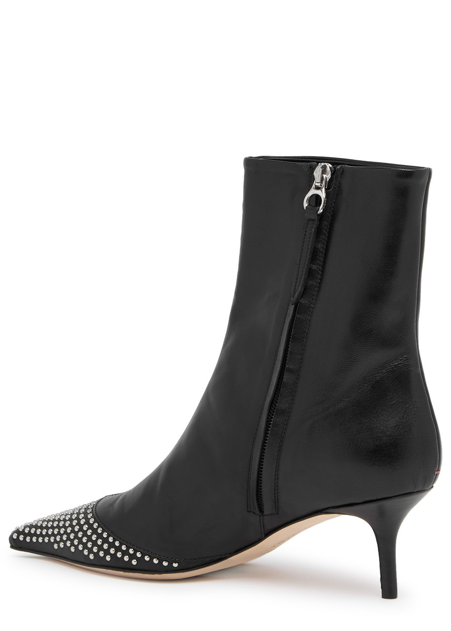 Aeyde Roe Studded Leather Ankle Boot - 2