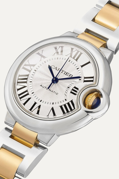 Cartier Ballon Bleu de Cartier 33mm 18-karat gold and stainless steel watch outlook