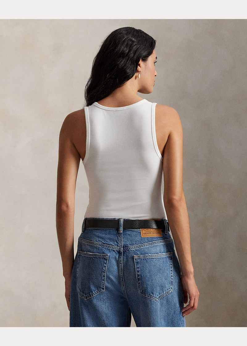 Scoopneck Sleeveless Bodysuit 4