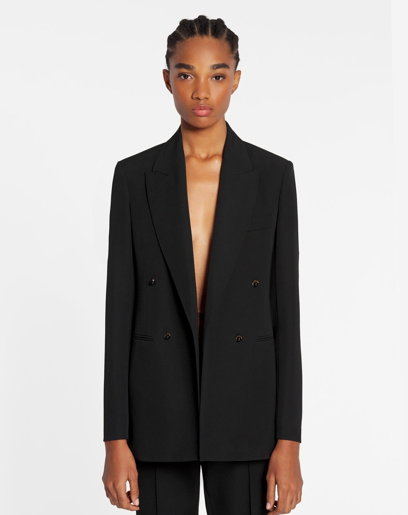 DOUBLE-BREASTED TAILORED BLAZER - 3