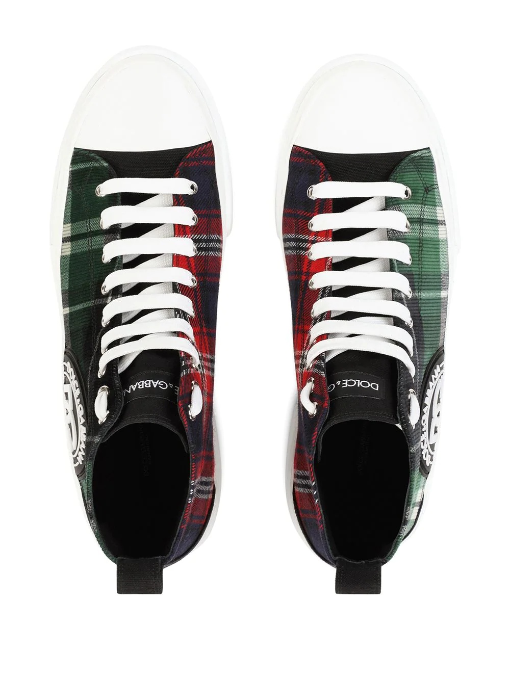 Portofino Light tartan-print trainers - 4