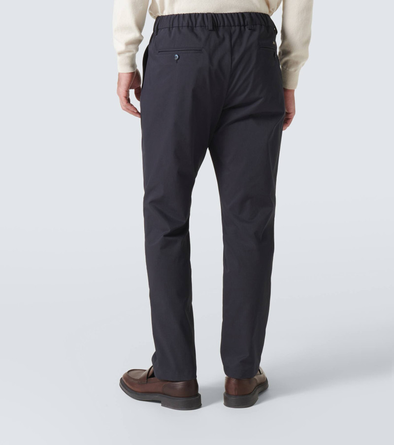 Mid-rise straight pants 4