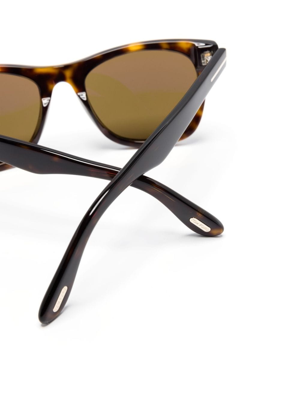 tortoiseshell square-frame sunglasses - 3