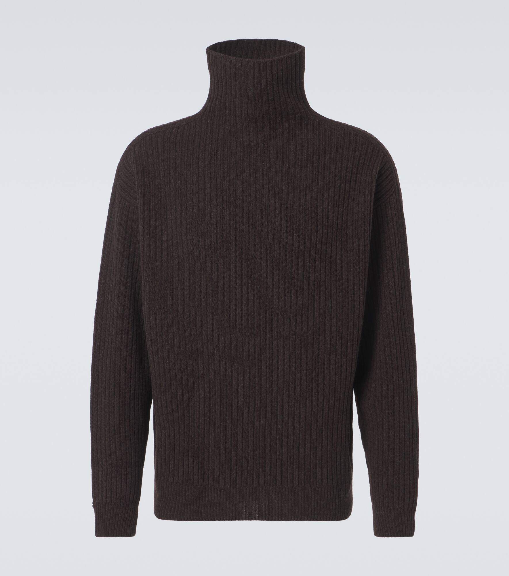 Wool turtleneck sweater - 1