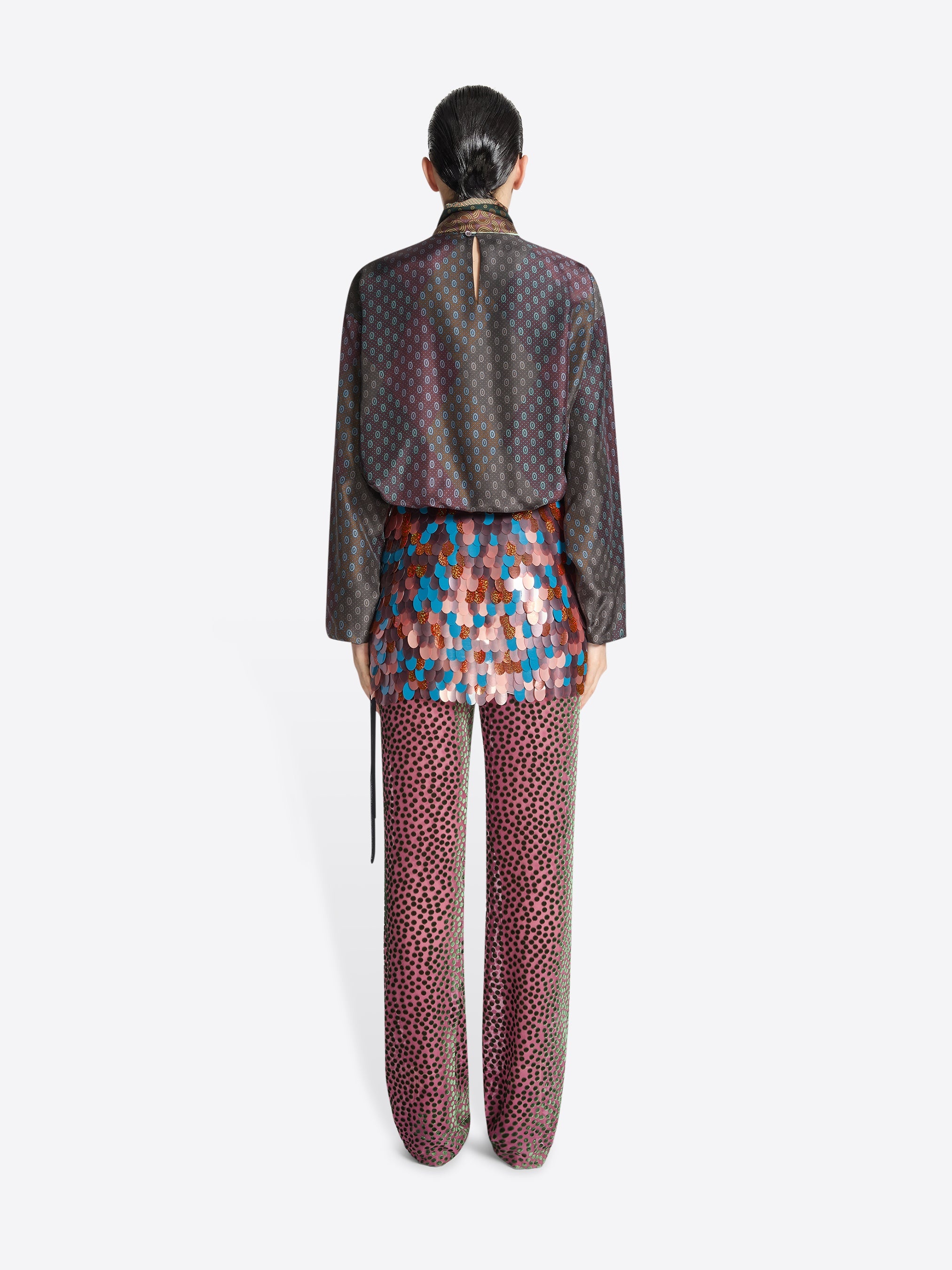 EMBELLISHED WRAP SKIRT - 4