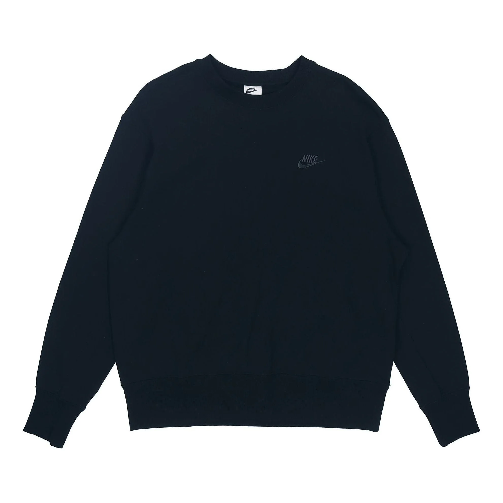 나이키 스포츠웨어 캐주얼 스포츠 Crew-neck 'All Black' DA0022-010 - 1