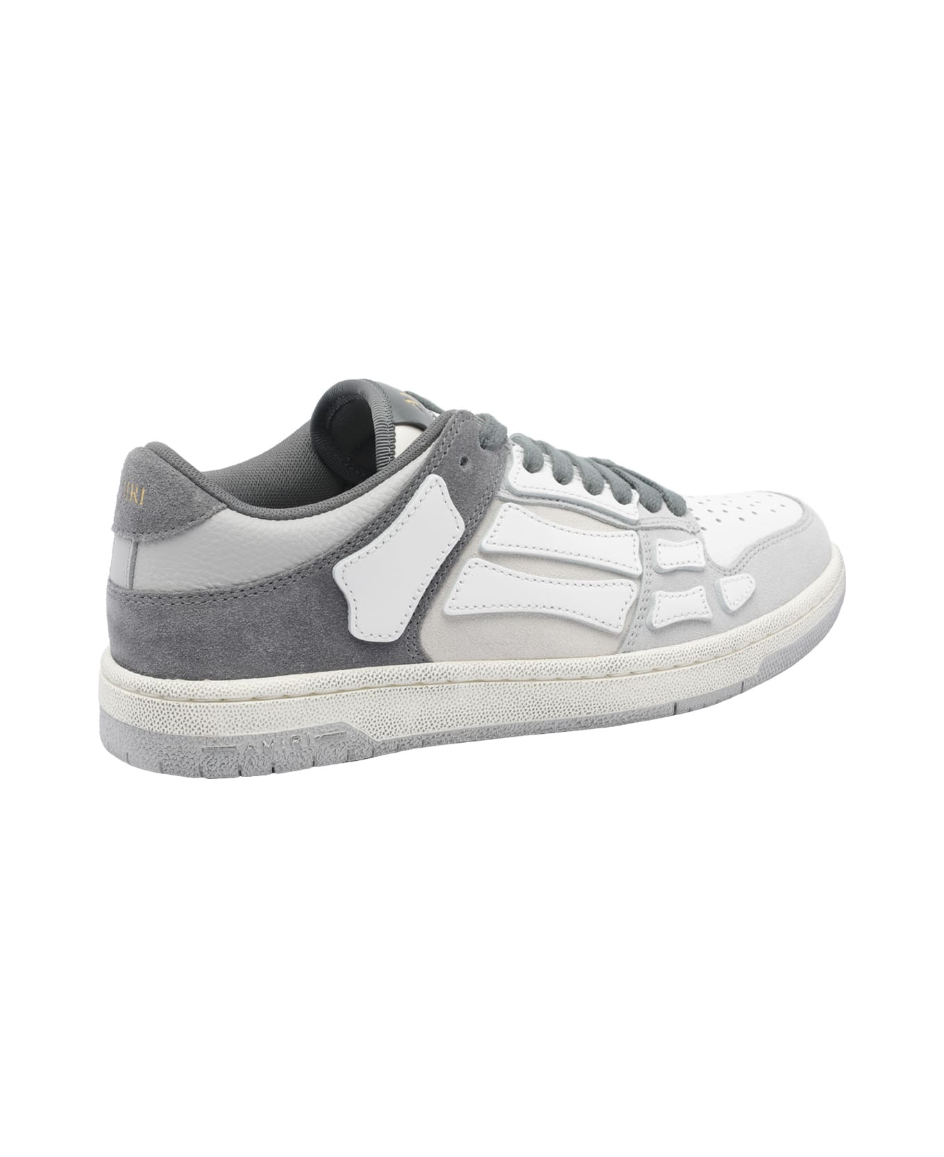 Distressed Skel Sneakers - 3