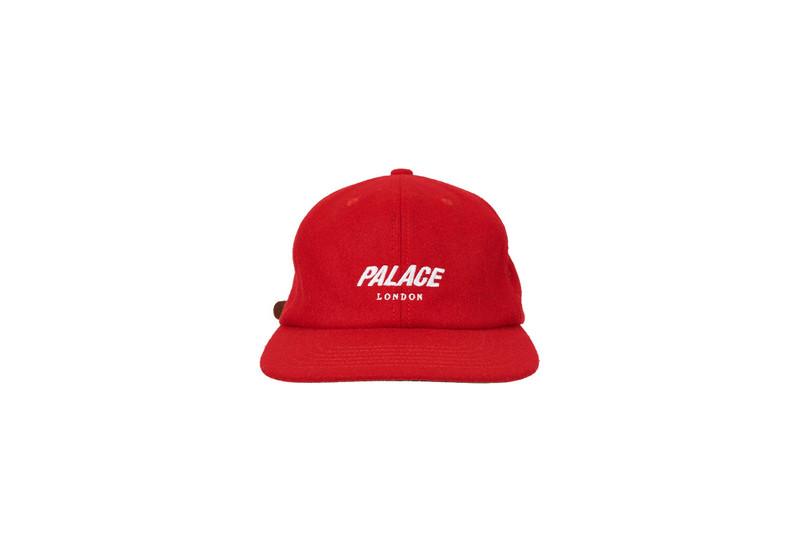 PALACE PALACE LONDON WOOL PAL HAT RED outlook