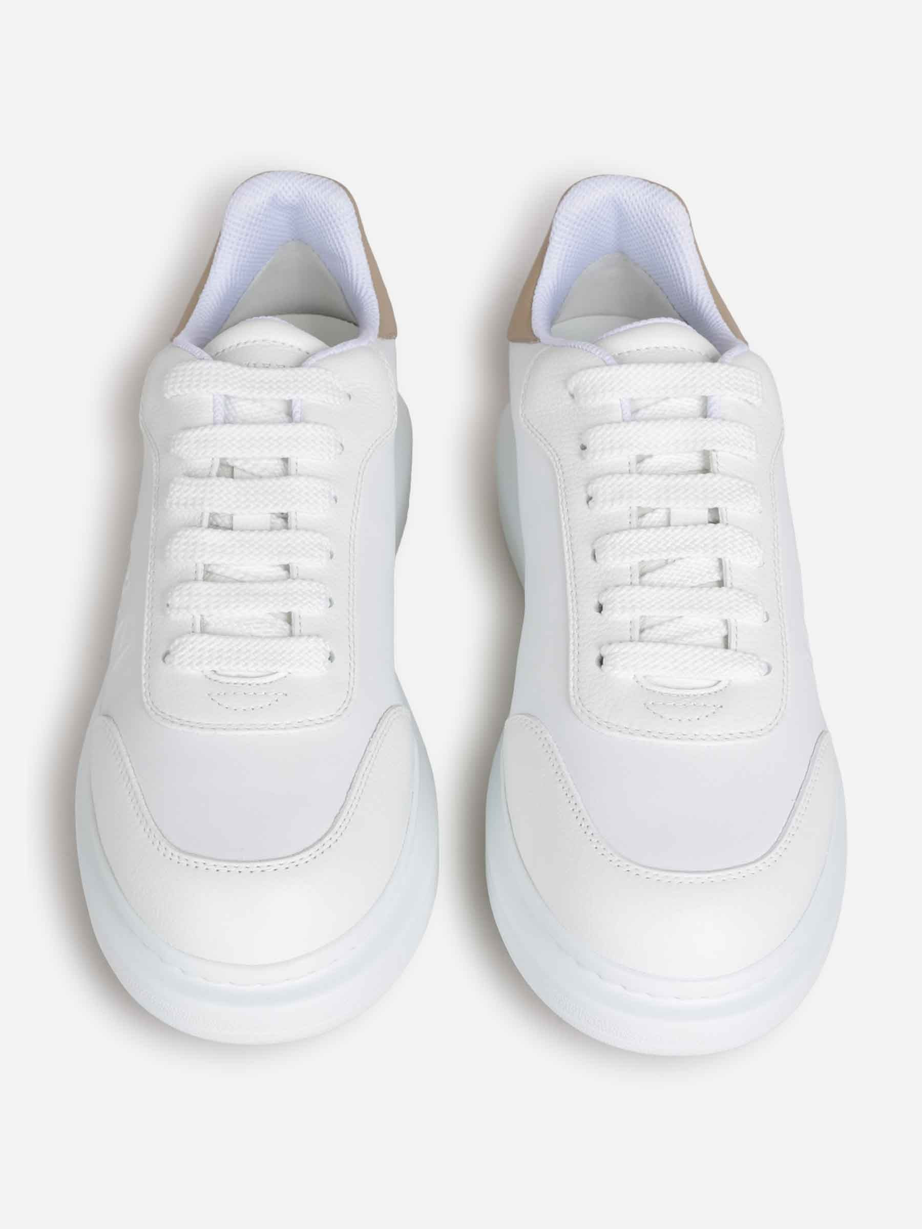 SNEAKERS LOGO LEATHER - 4