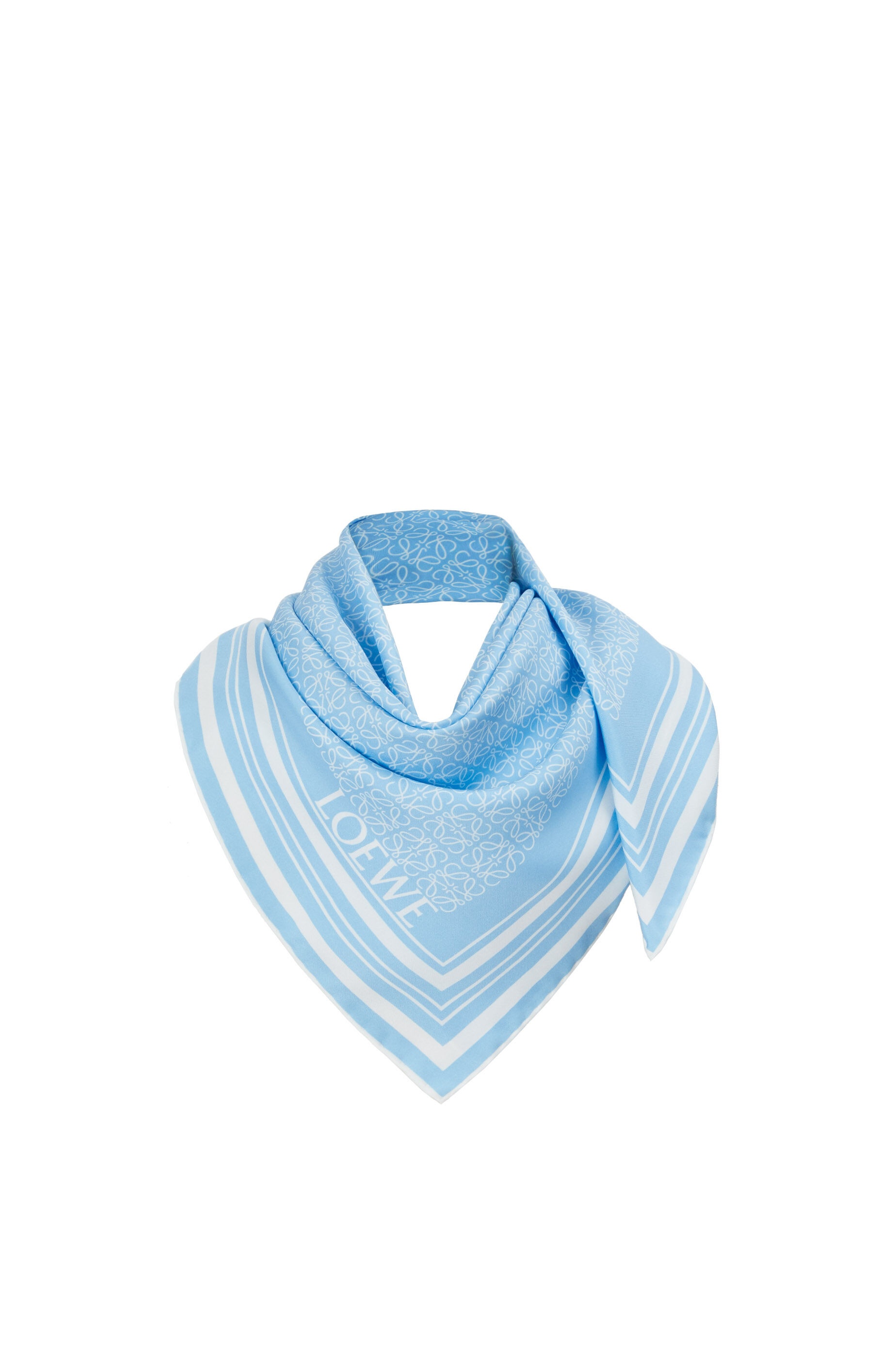 Anagram scarf in silk - 1