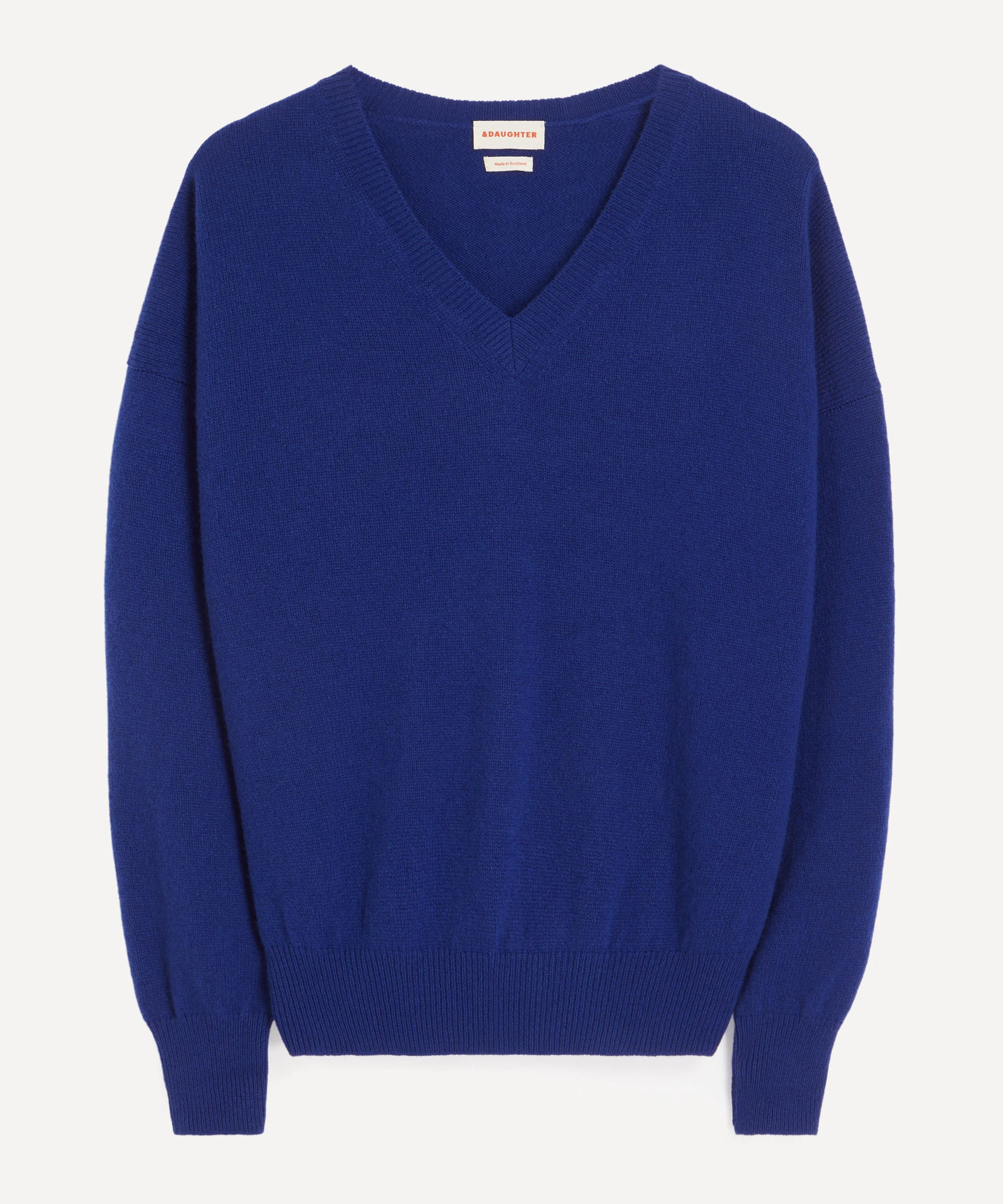 Innes Slouch V-Neck Jumper - 1
