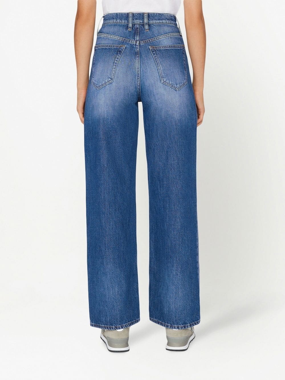 high-rise straight jeans - 4