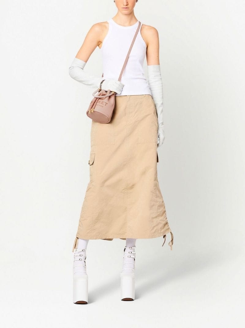 small The Bucket leather bag - 2