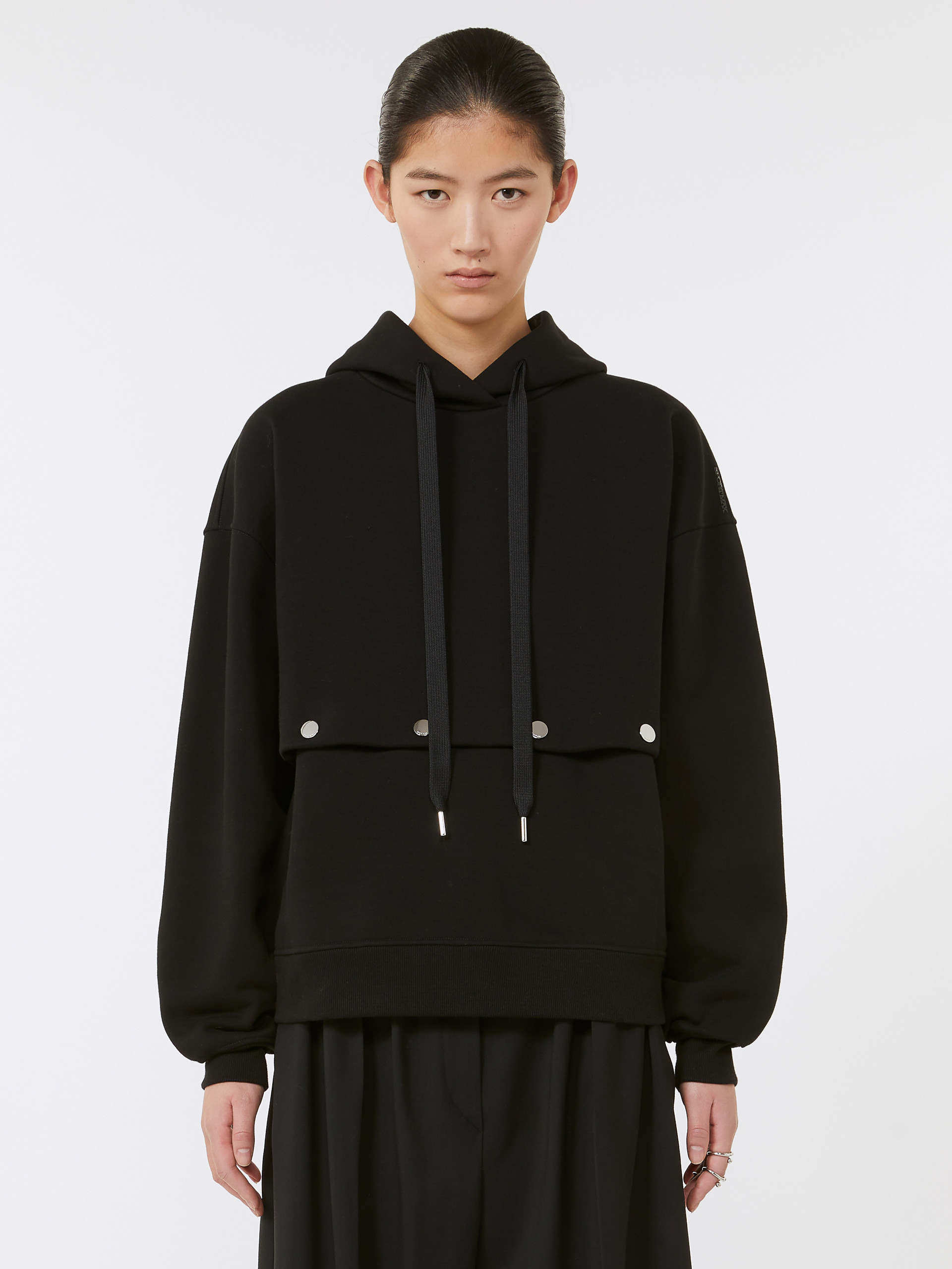 SAGGIO Sweatshirt with detachable hem detail - 3