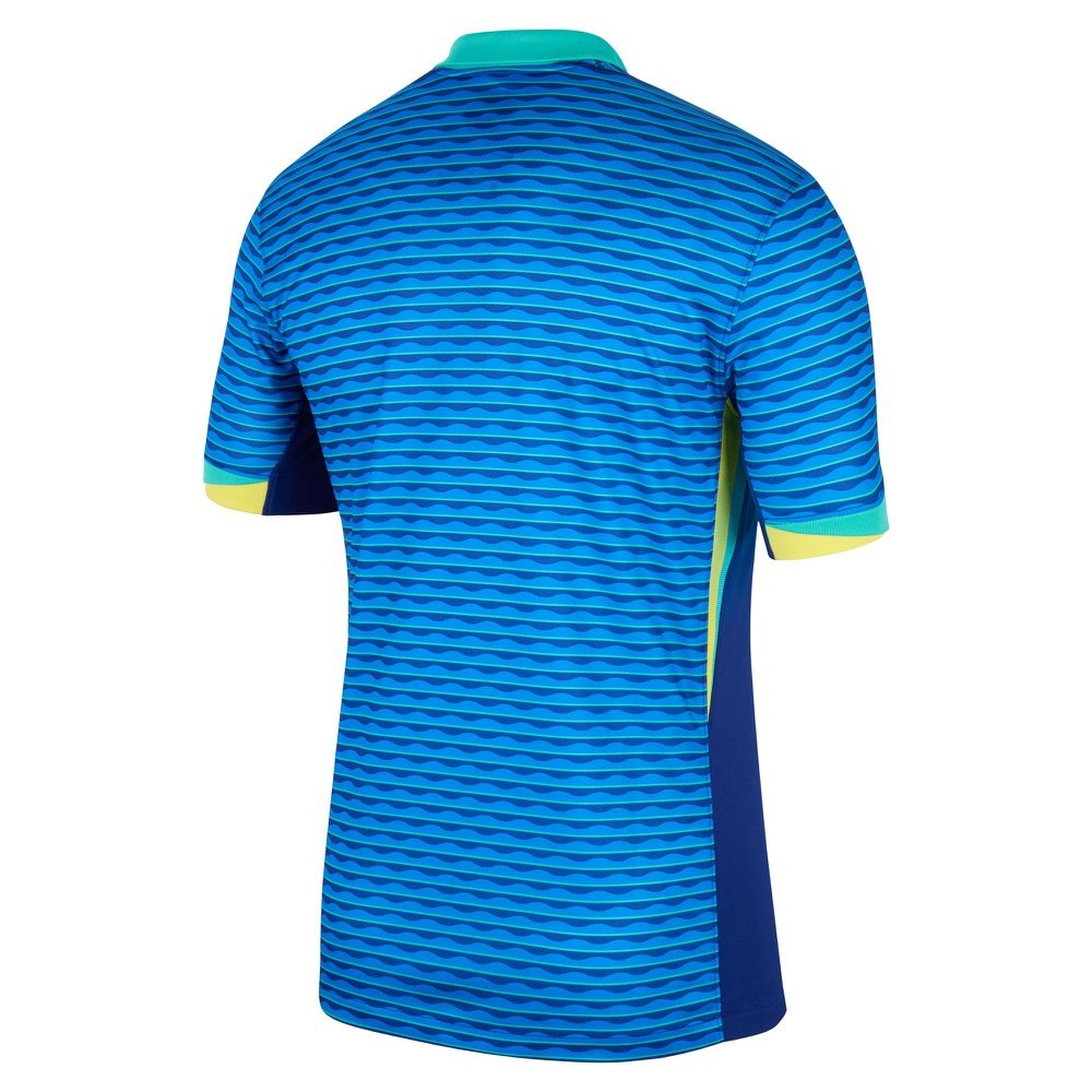 Nike Brazil 24 Stadium Away Replica Soccer Jersey 'Blue' FJ4283-458 - 2