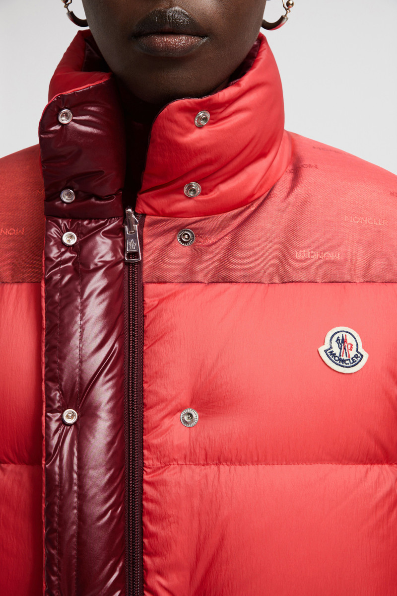 Moncler Verone Reversible Short Down Jacket 7