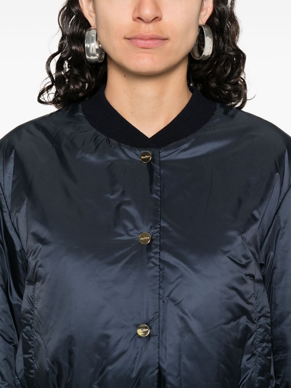cropped bomber jacket - 5