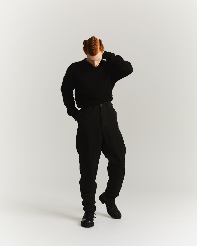 AH PANT - DOUBLE COT - BLACK 5