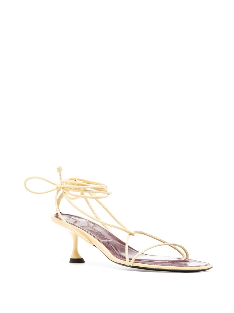 Proenza Schouler 70mm Tee ankle strap sandals outlook