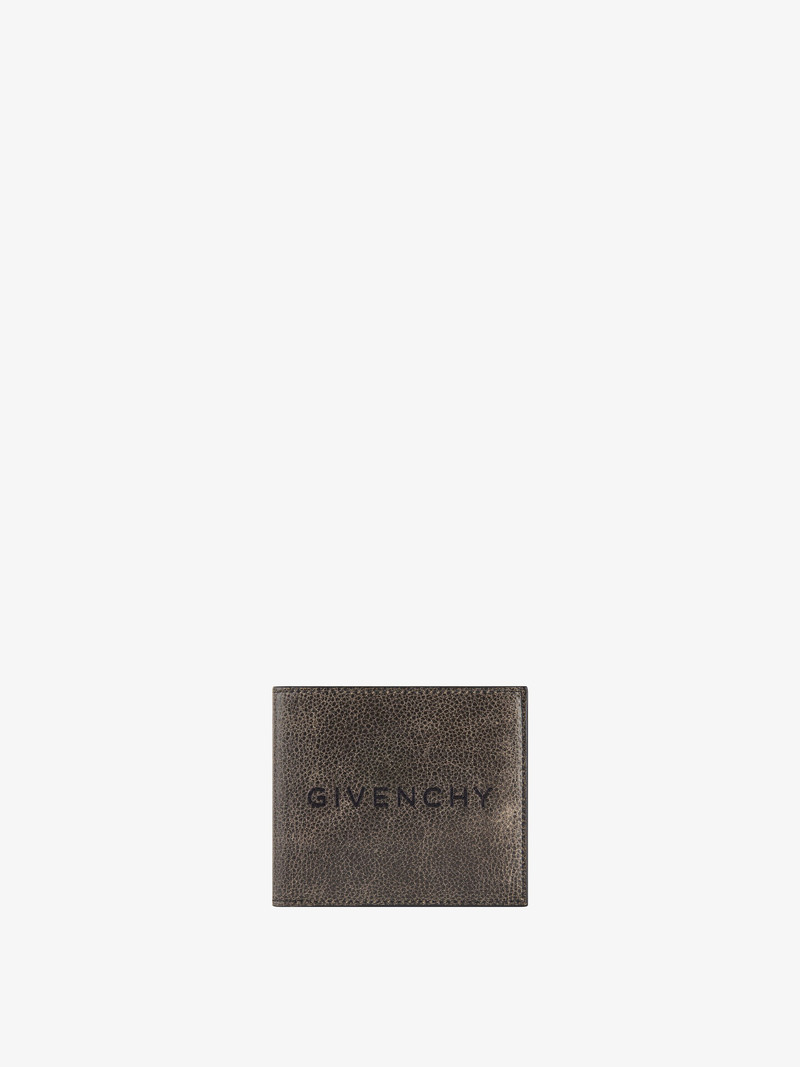 GIVENCHY WALLET IN CRACKLED LEATHER 1