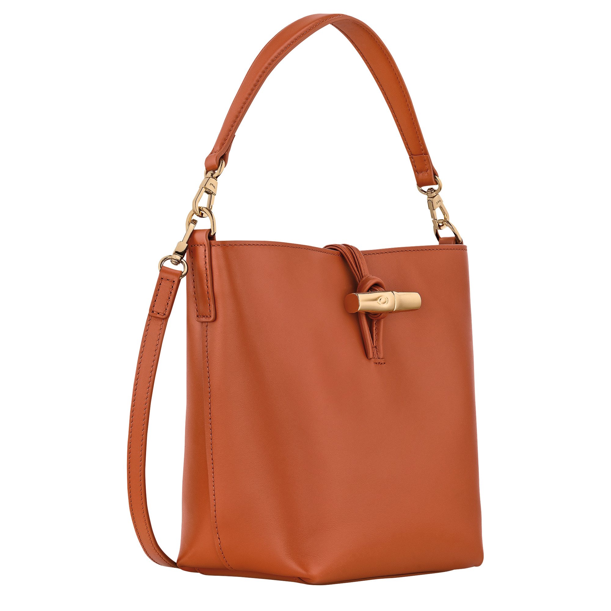 Le Roseau XS Bucket bag Bark - Leather - 2