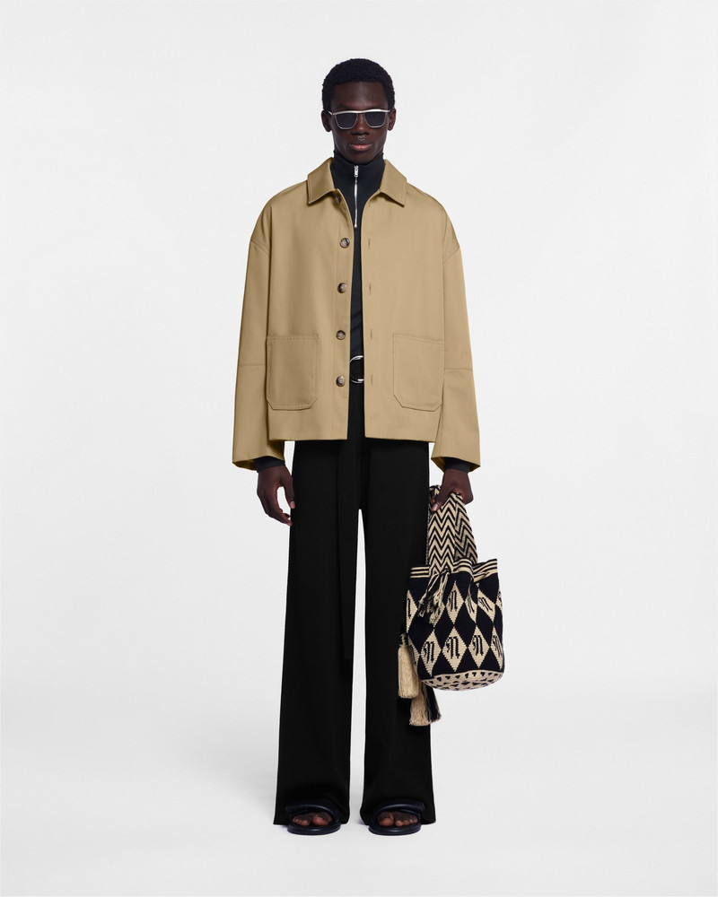 Nanushka Bonded Trench Jacket outlook