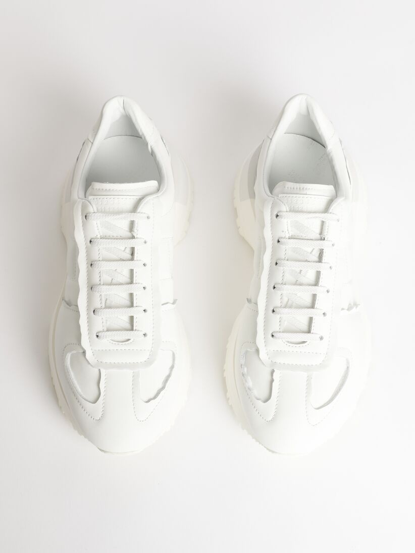 MAISON MARGIELA 50/50 SNEAKERS WHITE - 5