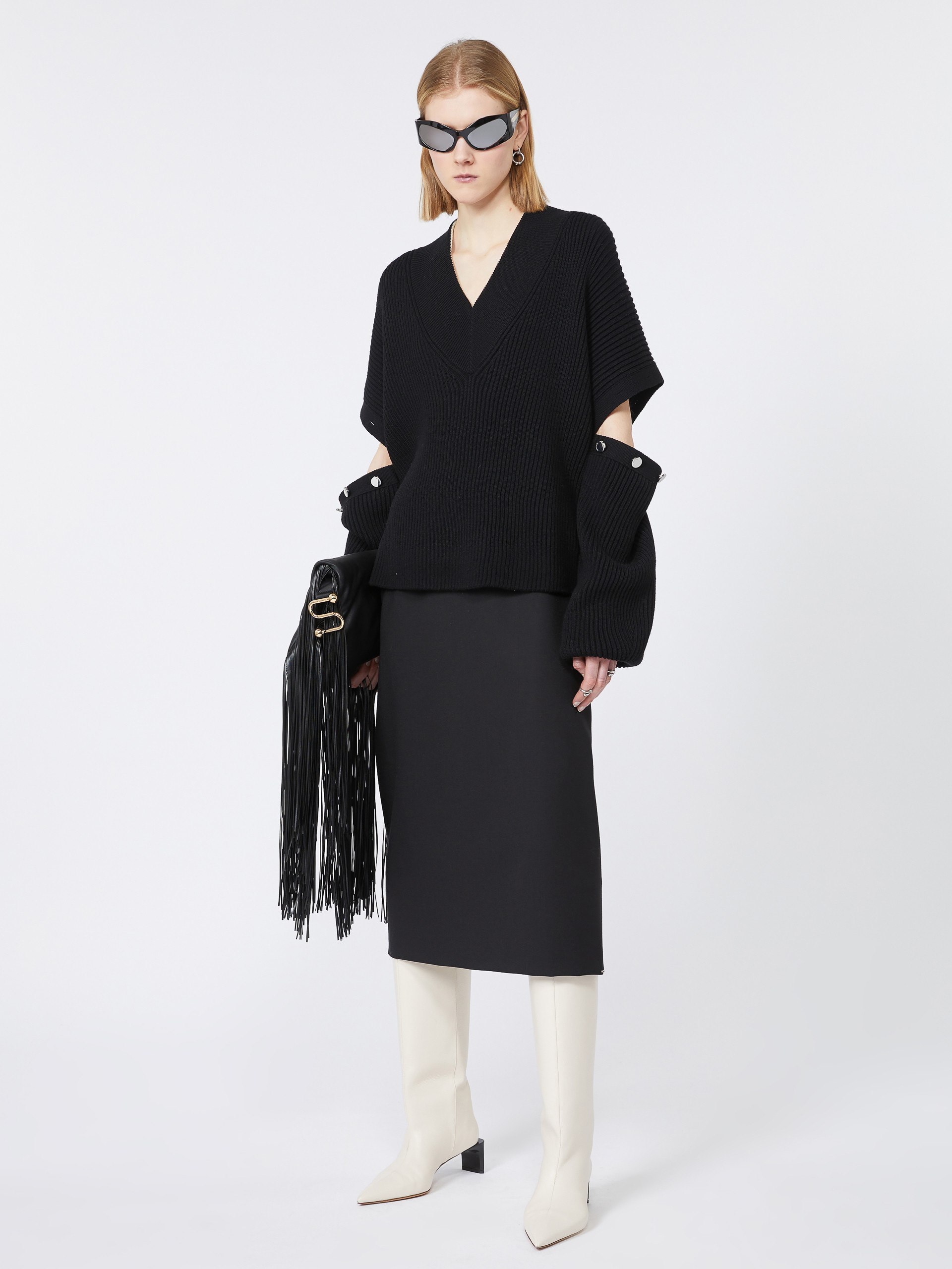 FINIRE Skirt with a high-cut elasticated waist - 2