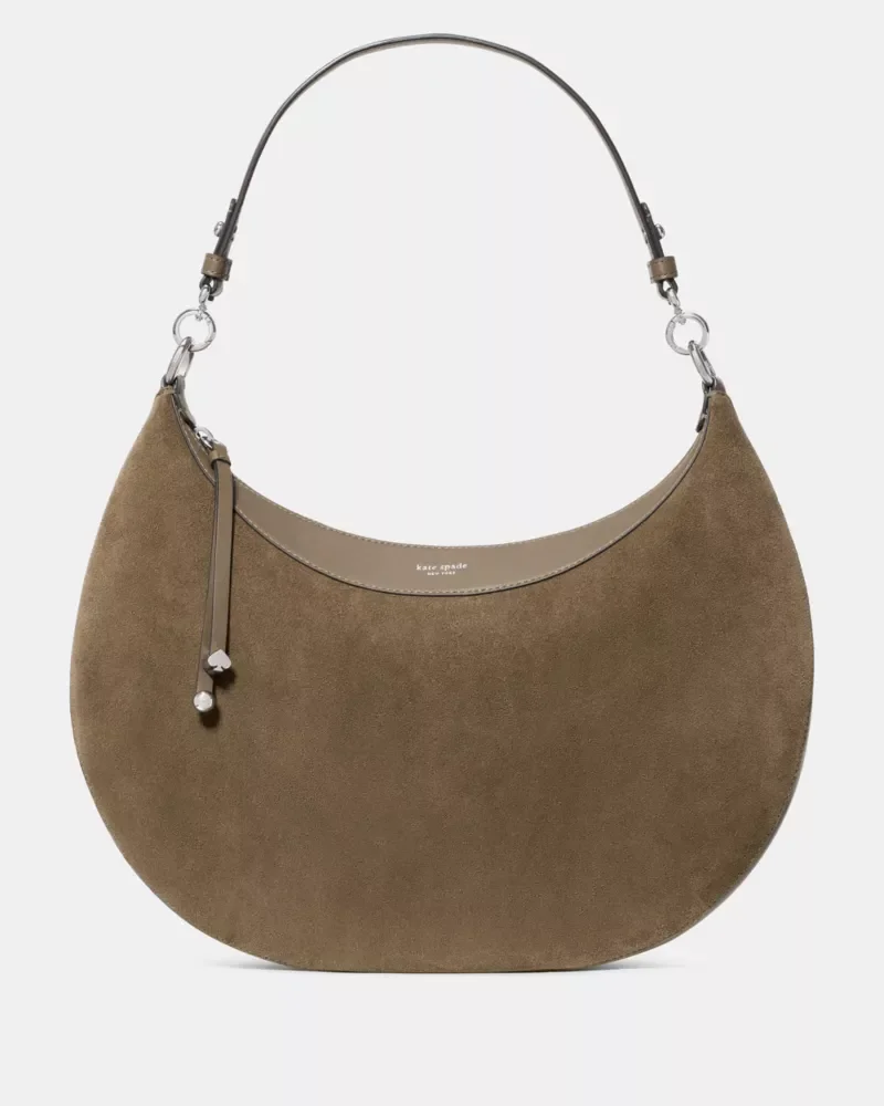 Liv Suede Large Shoulder Bag - 1