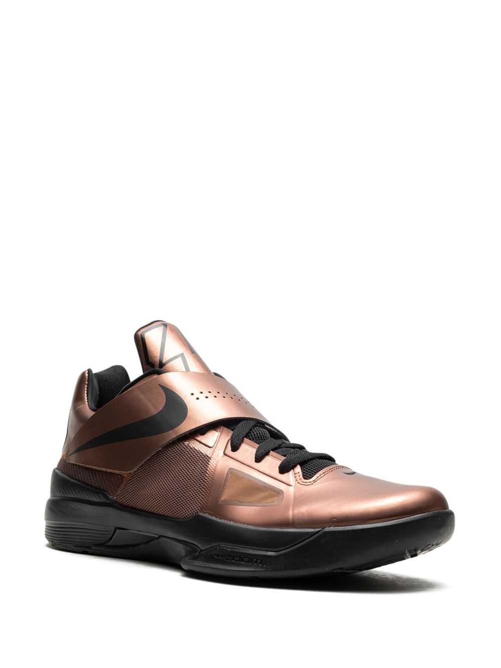 KD 4 "Christmas - Metallic Copper/Black" sneakers - 2