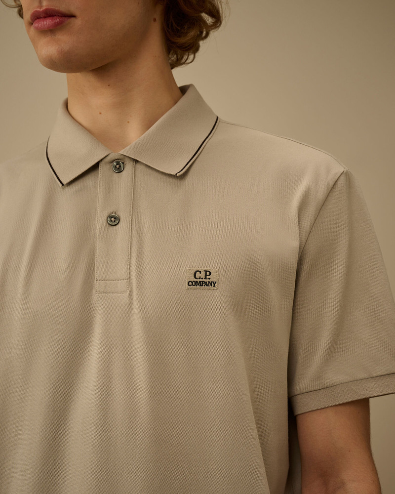 Stretch Piquet Short Sleeve Logo Polo 5