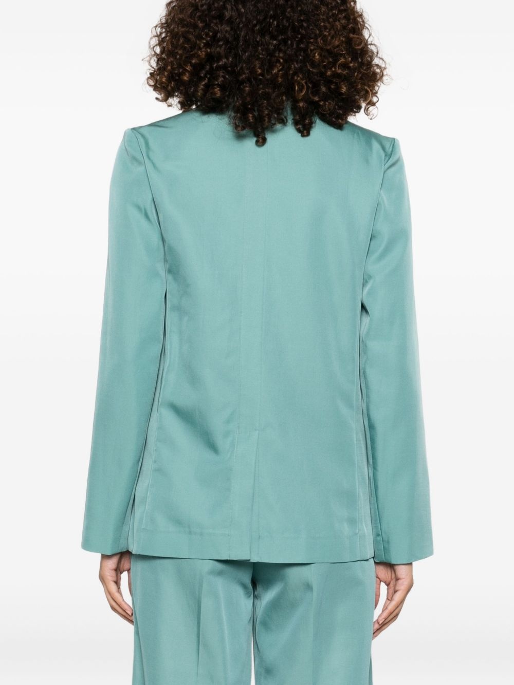 single-button blazer - 4