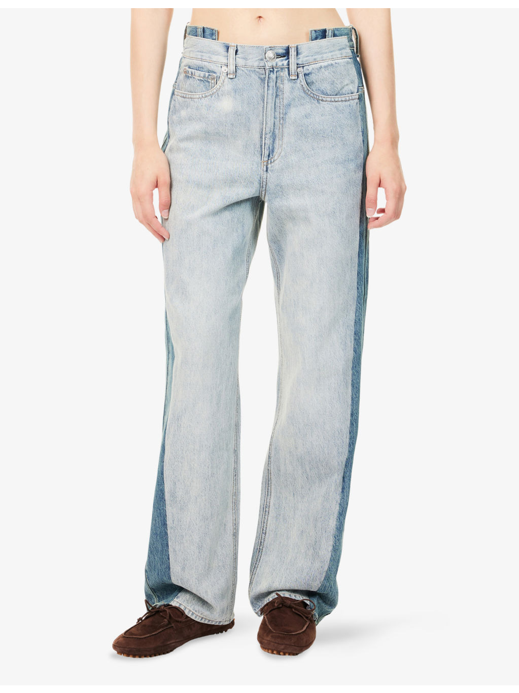 The Shea Straight-Leg Denim Jeans - 3
