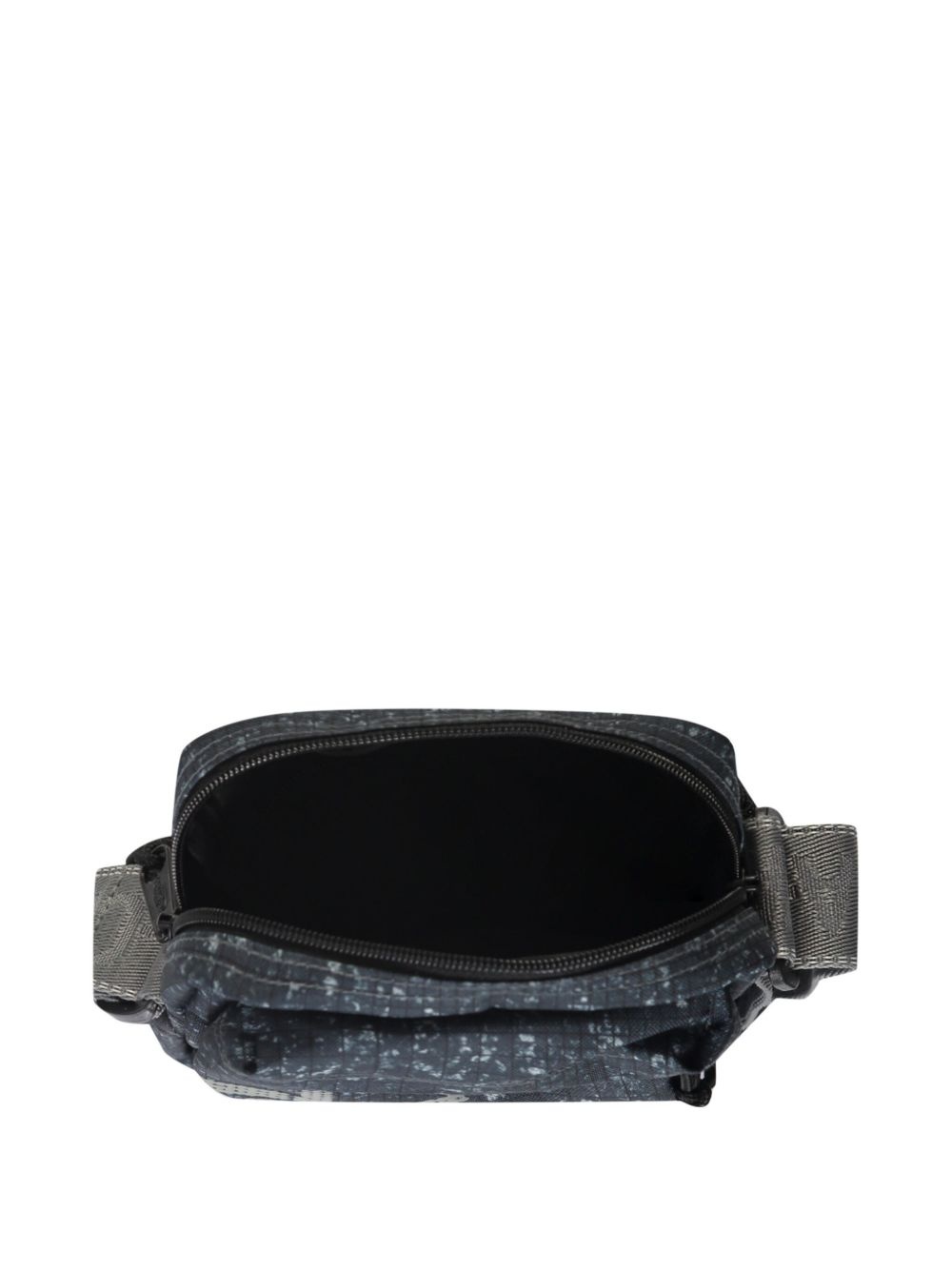 logo-print messenger bag - 4