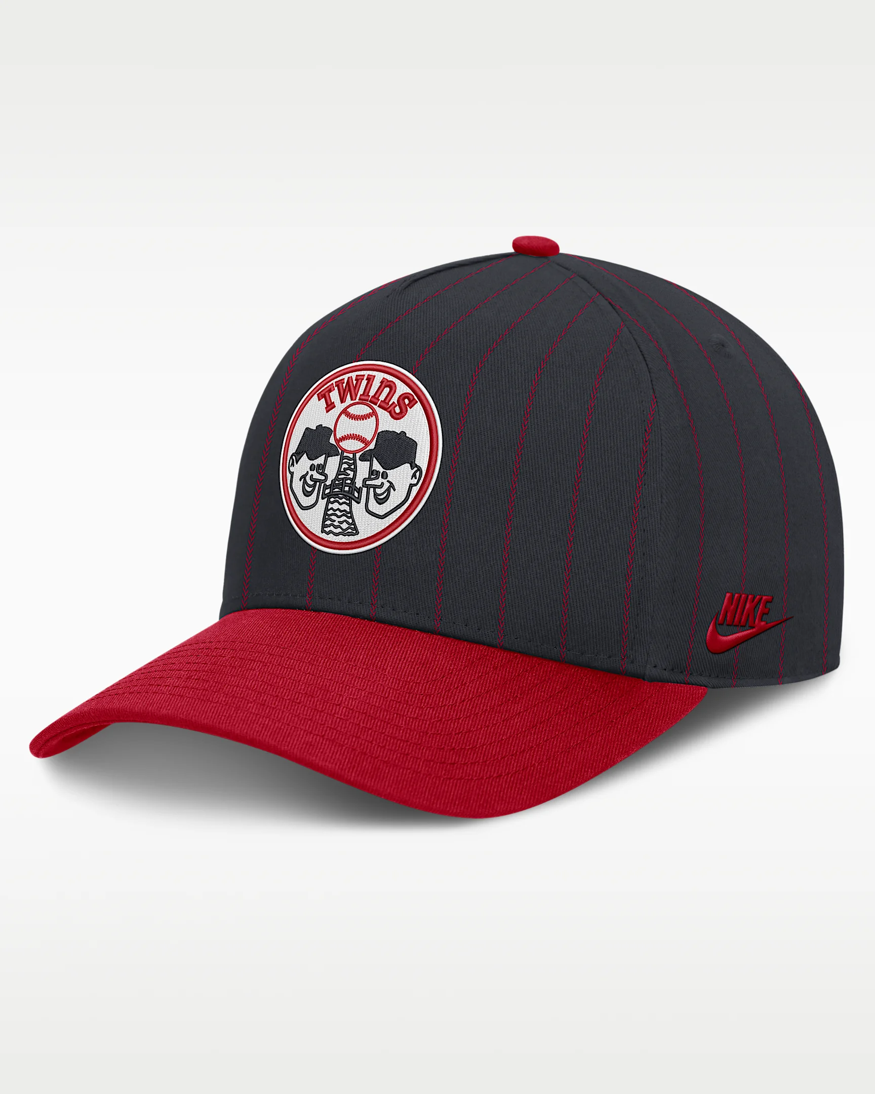 Minnesota Twins Cooperstown Rise Men's Nike MLB A-Frame Adjustable Hat - 1