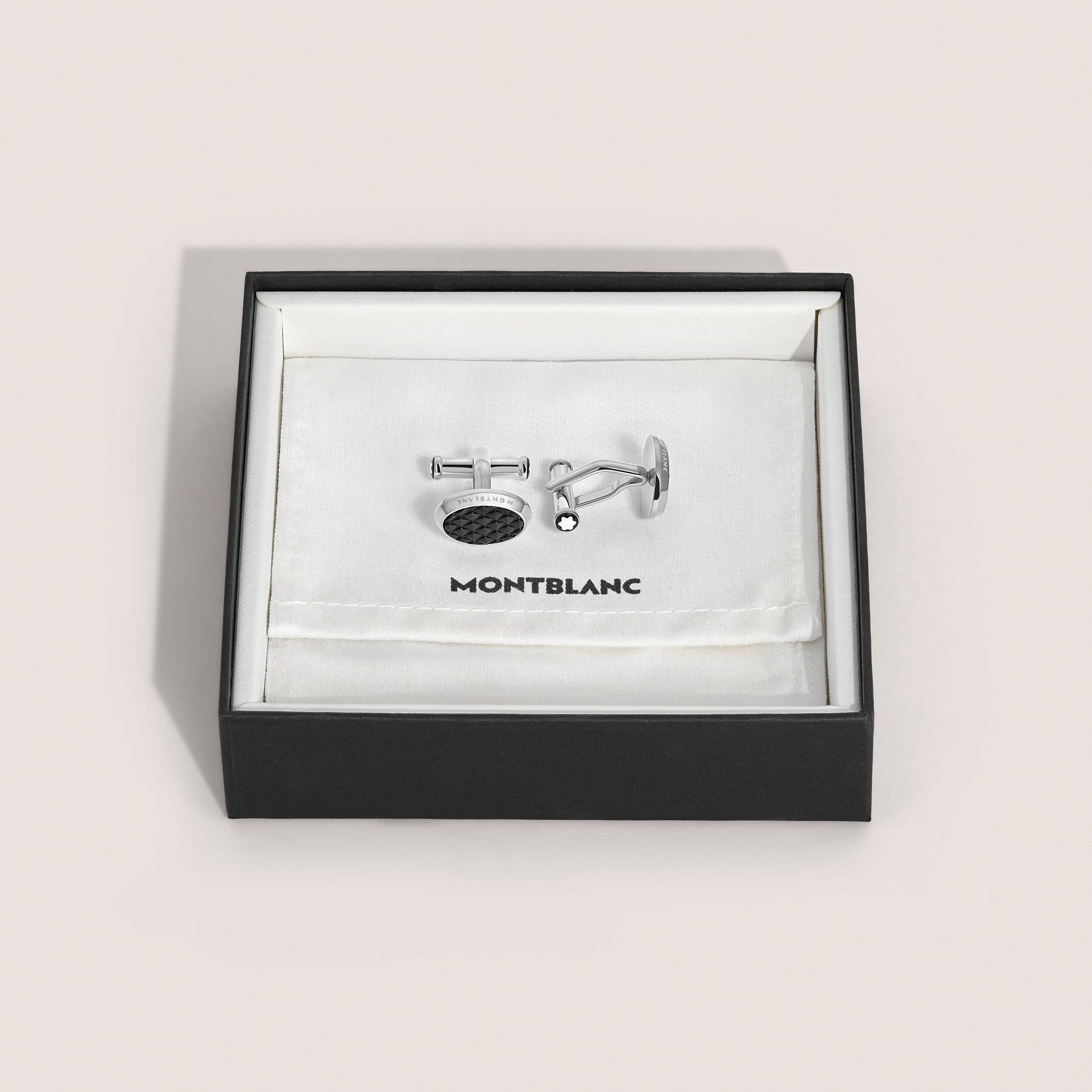 CUFFLINKS, MEISTERSTÜCK, BLACK LACQUER - 3