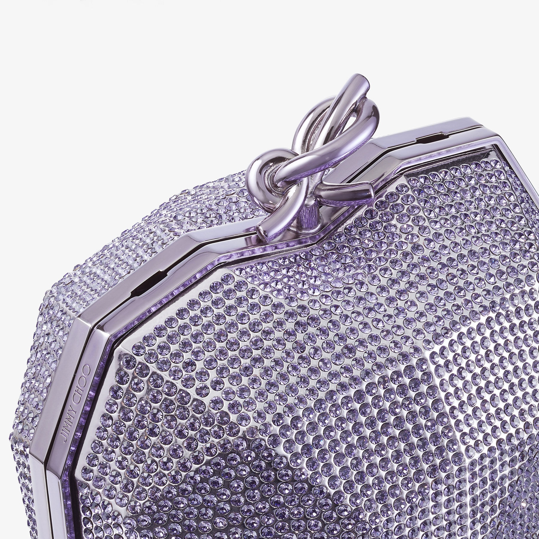 Faceted Heart Clutch
Tanzanite Lucite Faceted Heart Clutch Bag - 3