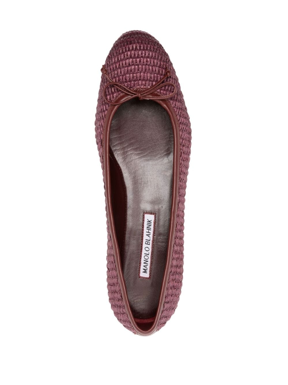 Veralli woven-raffia ballerina shoes - 4