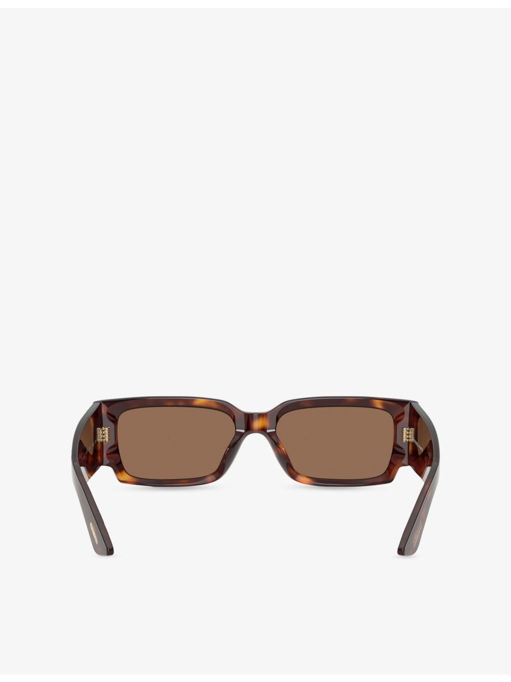 OV5583SU 1995 Rectangle-Frame Tortoiseshell Acetate Sunglasses - 5