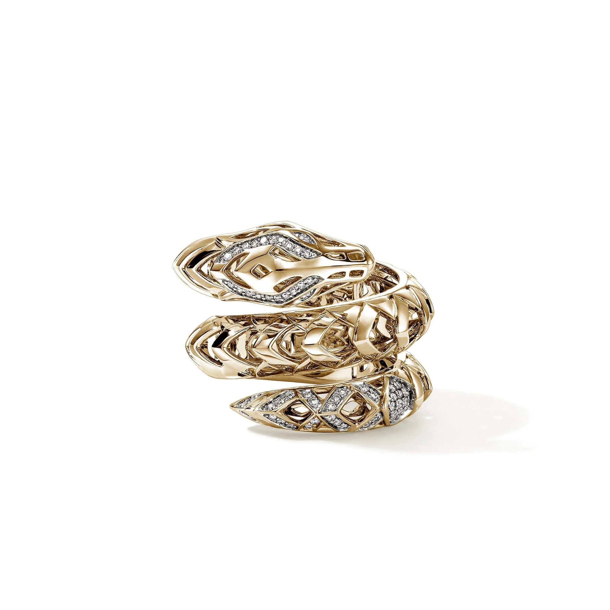 Naga Ring, Gold, Diamonds - 1