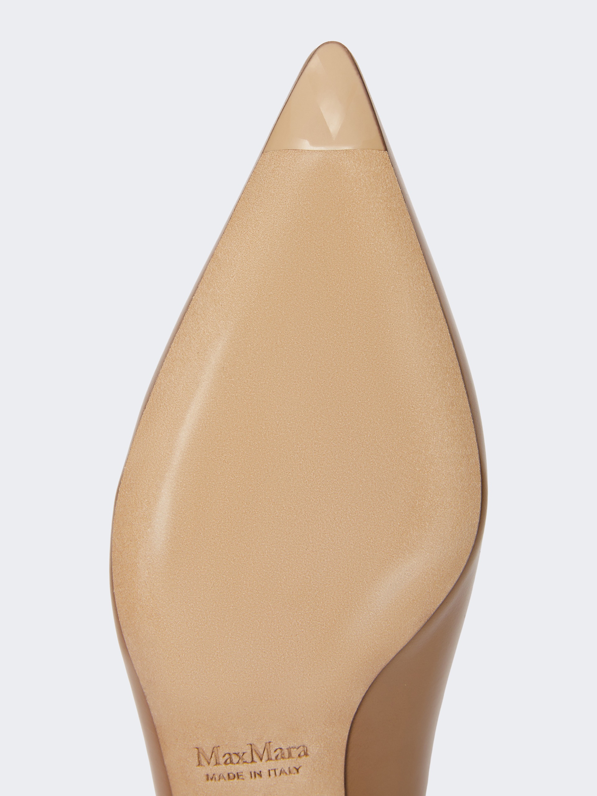 KITTENPUMP Kitten-heel leather court shoes - 6