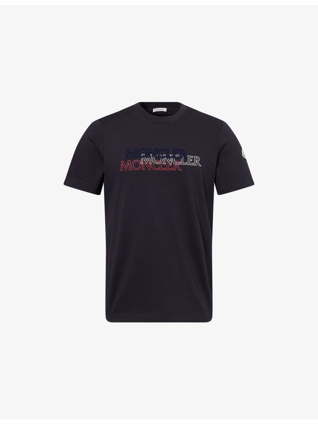 Logo-Print Crewneck Cotton T-Shirt - 1