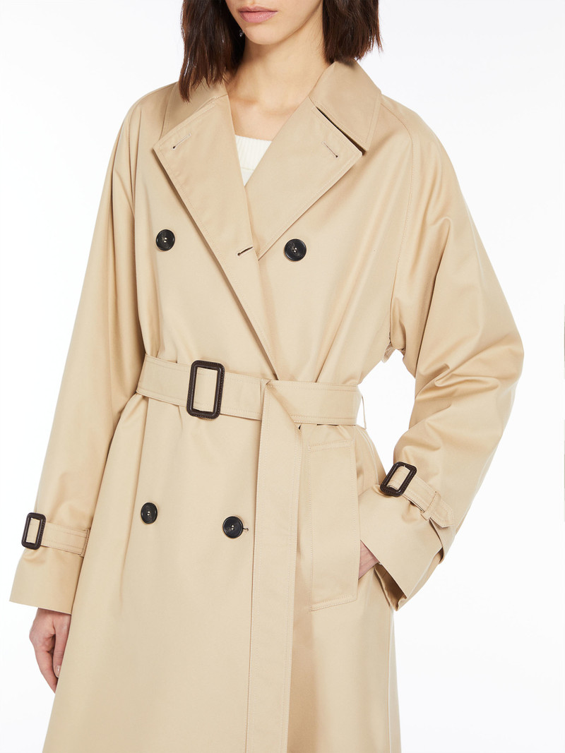 CANASTA Reversible, water-resistant cotton trench coat 5