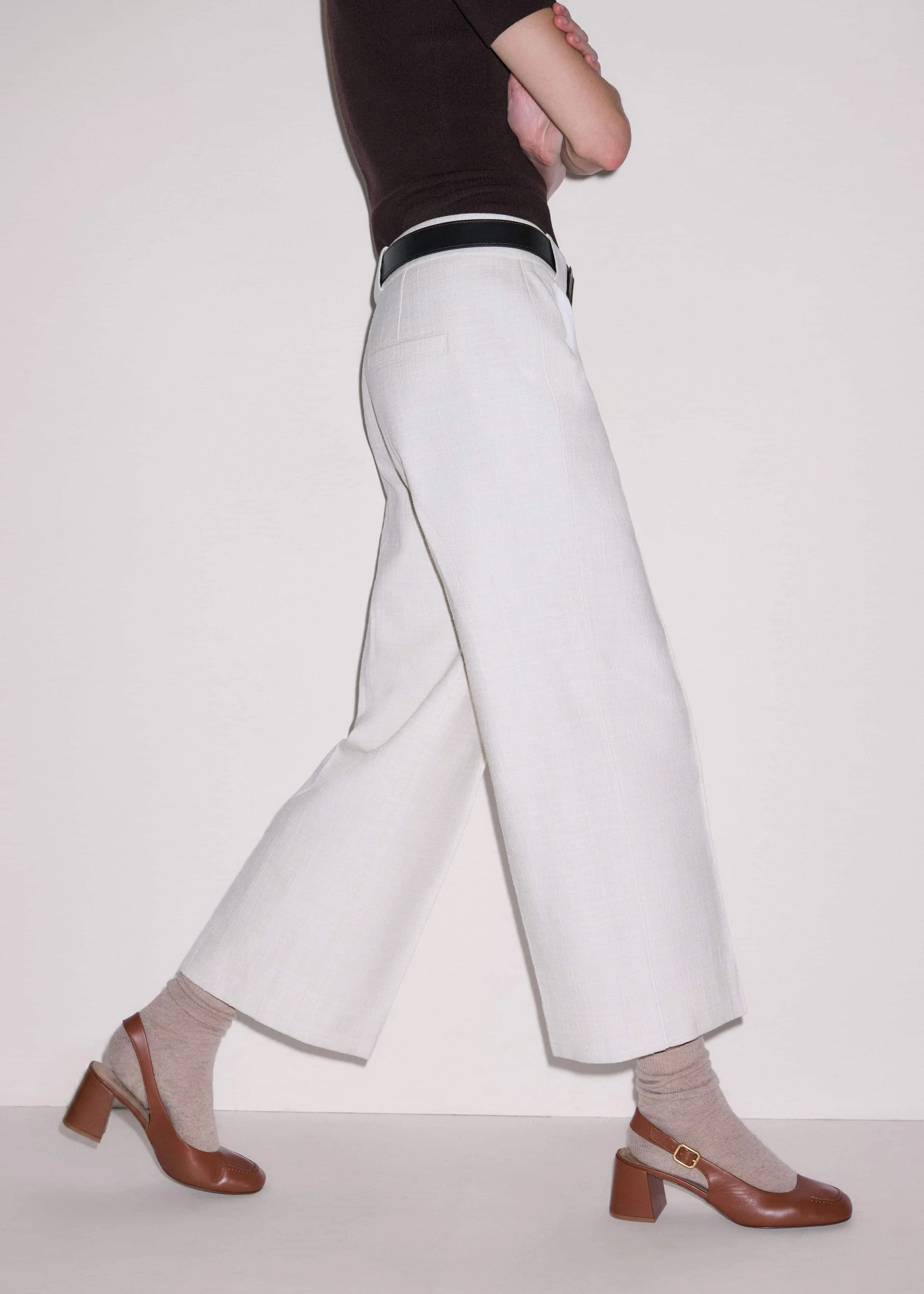 Straight Crop Pant - 1