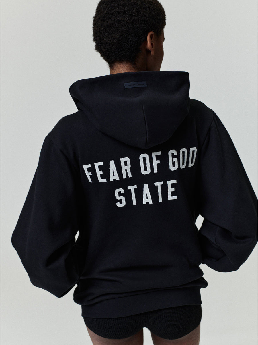 Womens 90's Fleece Zip-Up Hoodie - 2