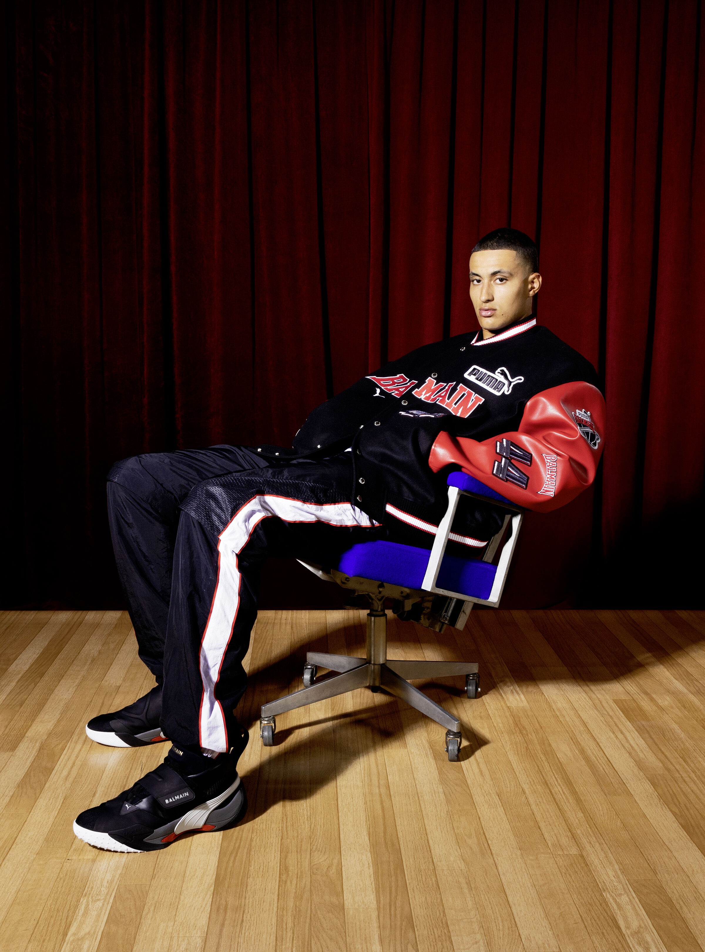 【関税 送料無料】PUMA x BALMAIN コラボ スウェット PUMA公式】ユニセックス PUMA x KIDSUPER STUDIOS クルースウェット