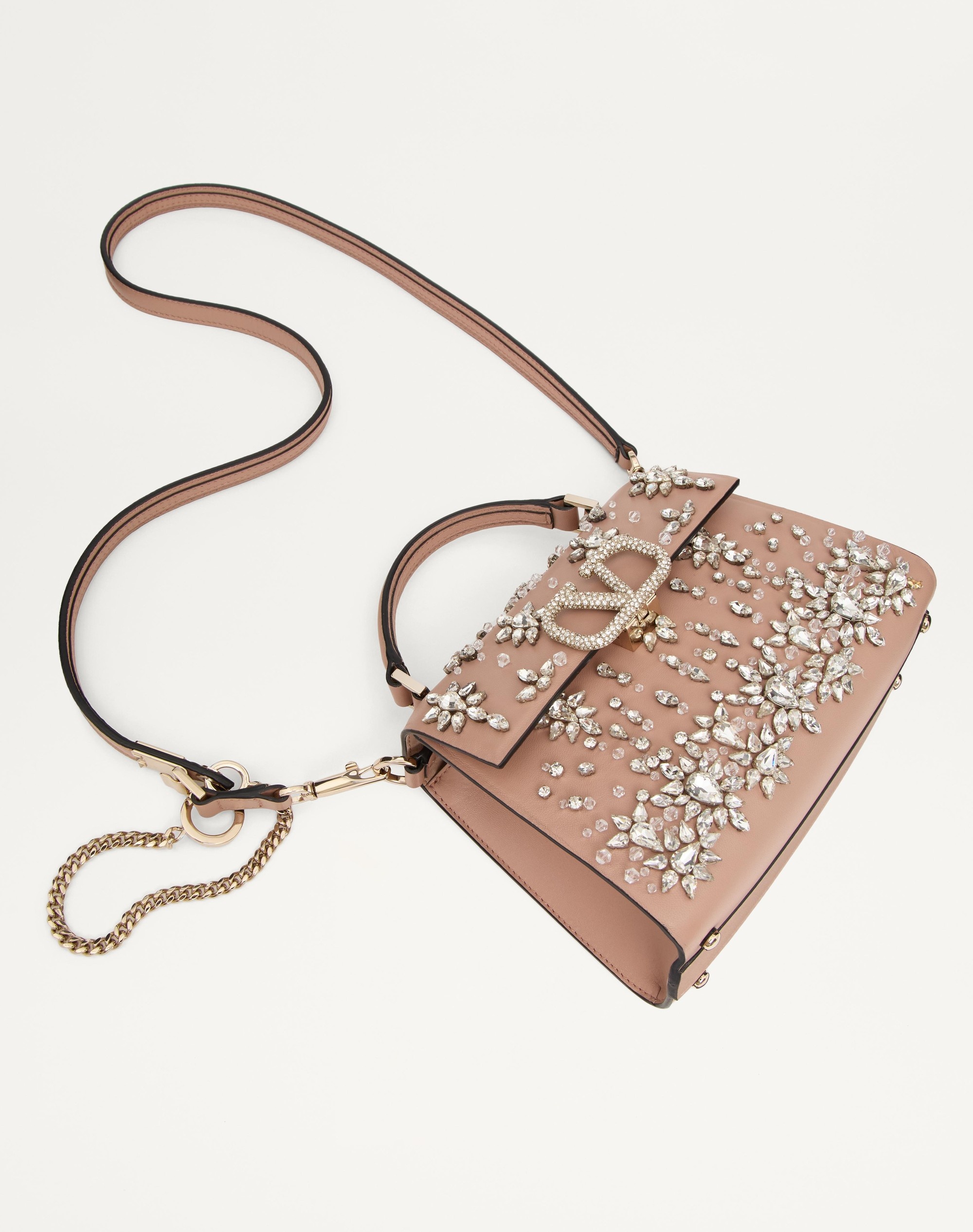 VALENTINO GARAVANI VSLING MINI EMBROIDERED HANDBAG - 6