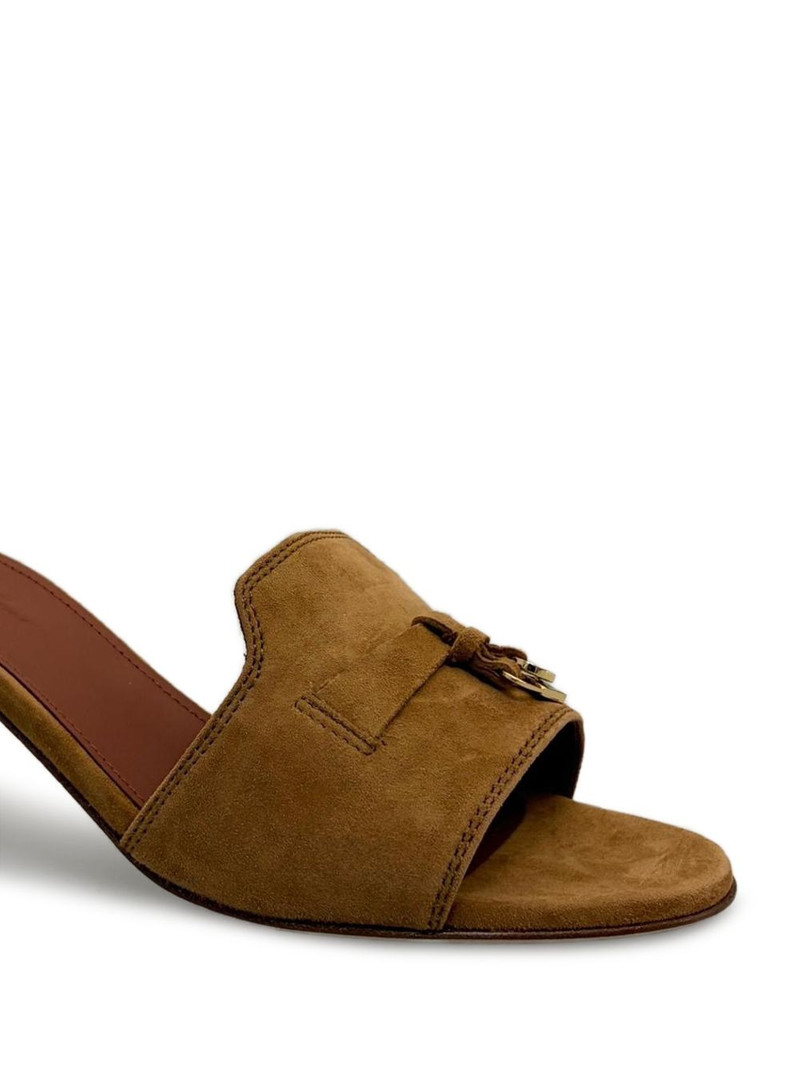 Loro Piana Summer Charms heeled sandals outlook