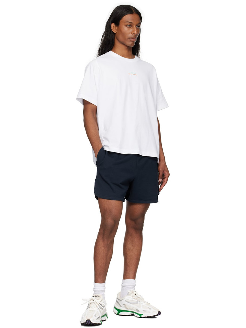 LACOSTE Beige & White L003 2K24 Sneakers outlook