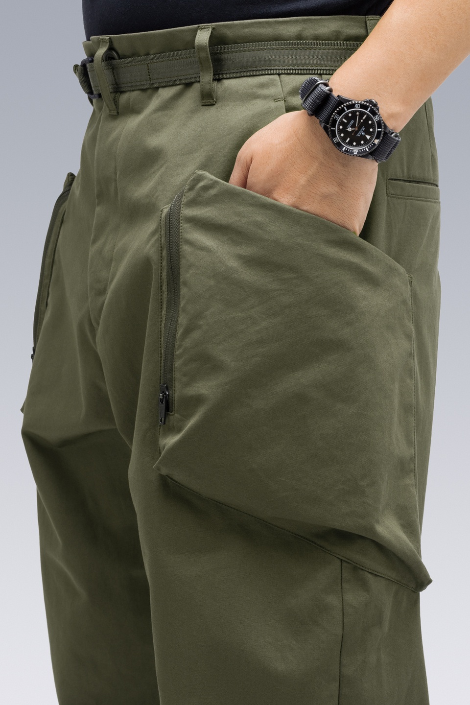 P32-S HD Cotton Cargo Pant RAF Green - 16